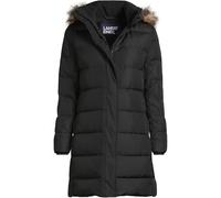 Lands' End Women's Hooded Down Coat in Black | Size: 16-18 lands end Black 16-18