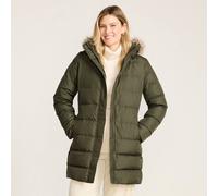Lands' End Women's Hooded Down Coat in Bottle Green | Size: 16-18 lands end Bottle Green 16-18