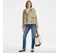 Lands' End Women's Hooded Trench Jacket in Khaki | Size: 20 lands end Khaki 20