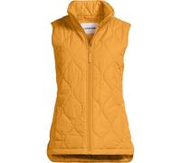 Lands' End Women's Insulated FeatherFree Onion Quilted Gilet in Amber | Size: Small lands end Amber S