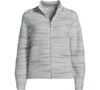 Lands' End Women's Knitted Zip Cardigan in Green | Size: 20 lands end Green 20