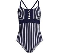 Lands' End Women's Lace-up Swimsuit in Navy | Size: 20 lands end Navy 20