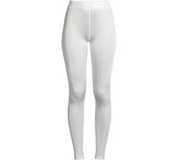 Lands' End Women's Lightweight Silk Interlock Long Johns in Ivory | Size: 10-12 lands end Ivory 10-12