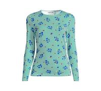 Lands' End Women's Long Sleeve Crew Neck SunShade UPF50 Quick Dry Swim Tee | Size: Medium lands end Multicolor M