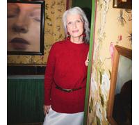 Lands' End Women's Lulu Guinness Lip Cable Knit Drifter Jumper in Red | Size: 20 lands end Red 20