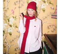 Lands' End Women's Lulu Guinness Lip Poplin Shirt in Pale Pink | Size: 16-18 lands end Pale Pink 16-18