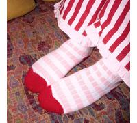 Lands' End Women's Lulu Guinness Lip Socks - 3 Pairs lands end Multicolor One Size