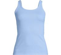 Lands' End Women's Micro Rib Vest Top in Baby Blue | Size: 14-16 lands end Baby Blue 14-16