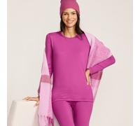 Lands' End Women's Petite Cosy Thermaskin Crew Neck Thermal Top in Raspberry | Size: 14-16 lands end Raspberry 14-16