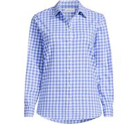 Lands' End Women's Petite Flannel Shirt in Light Blue | Size: 16-18 lands end Light Blue 16-18