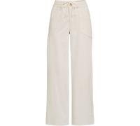 Lands' End Women's Petite Relaxed Straight Leg Herringbone Chinos in Light Stone | Size: 12 lands end Light Stone 12