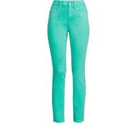 Lands' End Women's Petite Slim Leg Ankle Jeans, High Waisted in Aqua | Size: 12 lands end Aqua 12