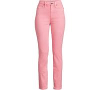 Lands' End Women's Petite Slim Leg Ankle Jeans, High Waisted in Pink | Size: 14-16 lands end Pink 14-16