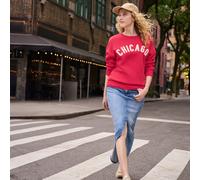 Lands' End Women's Petite Soft Denim Maxi Skirt in Blue | Size: 8 lands end Blue 8