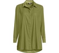 Lands' End Women's Petite Velvet Blouse in Green | Size: 10 lands end Green 10