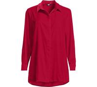 Lands' End Women's Petite Velvet Blouse in Red | Size: 10 lands end Red 10