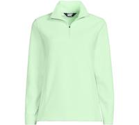 Lands' End Women's Plus Anyweather Half Zip Fleece Top in Pale Green | Size: 20 lands end Pale Green 20
