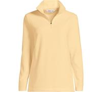 Lands' End Women's Plus Anyweather Quarter Zip Fleece Top in Yellow | Size: 24-26 lands end Yellow 24-26