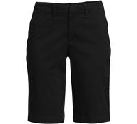 Lands' End Women's Plus Chino Bermuda Shorts in Black | Size: 26 lands end Black 26