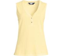 Lands' End Women's Plus Linen Blend Sleeveless Top in Yellow | Size: 20-22 lands end Yellow 20-22