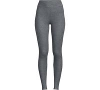 Lands' End Women's Plus Serious Sweats Fleece-lined Leggings in Charcoal | Size: 20 lands end Charcoal 20