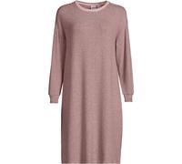 Lands' End Women's Plus Silky Knit Night Dress in Pink | Size: 20-22 lands end Pink 20-22