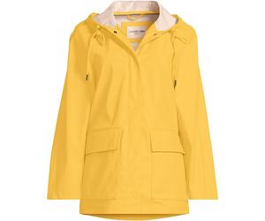 Lands' End Women's Plus Waterproof A-line Squall Rain Jacket in Yellow | Size: 24-26 lands end Yellow 24-26