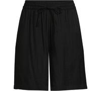 Lands' End Women's Ready To Go Tie Waist Shorts in Black | Size: 14 lands end Black 14