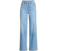 Lands' End Women's Recover Wide Leg Jeans, High Waisted in Light Blue | Size: 14R lands end Light Blue 14R