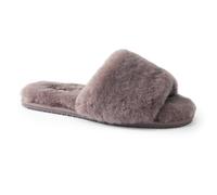 Lands' End Women's Sheepskin Slider Slippers in Purple | Size: 8 lands end Purple 8