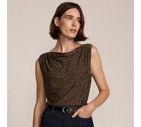 Lands' End Women's Silky Knit Drapey Boatneck Sleeveless Top in Light Brown | Size: 20 lands end Light Brown 20