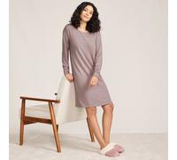 Lands' End Women's Silky Knit Night Dress in Pink | Size: 20 lands end Pink 20