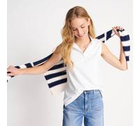 Lands' End Women's Sleeveless Polo Shirt in Supima Cotton in White | Size: 20 lands end White 20