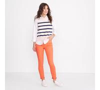 Lands' End Women's Slim Leg Ankle Jeans, High Waisted in Orange | Size: 14-16 lands end Orange 14-16