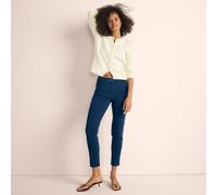 Lands' End Women's Slim Leg Cropped Chinos, Mid Rise in Navy | Size: 14-16 lands end Navy 14-16