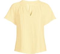 Lands' End Women's Slub Jersey Notch Neck Top in Yellow | Size: 24-26 lands end Yellow 24-26