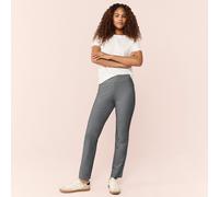 Lands' End Women's Starfish Slim Leg Stretch Jersey Trousers in Charcoal | Size: 20 lands end Charcoal 20