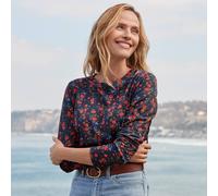 Lands' End Women's Supima Long Sleeve Crew Neck T-shirt in Red | Size: 8 lands end Red 8