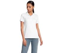 Lands' End Women's Supima Polo Shirt - White - S