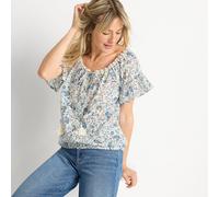 Lands' End Women's Tie Neck Blouse | Size: 14-16 lands end Multicolor 14-16