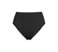 Lands' End Women's Tugless Quick Dry High Leg Bikini Bottoms in Black | Size: 14 lands end Black 14