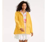 Lands' End Women's Waterproof A-line Squall Rain Jacket in Yellow | Size: 10-12 lands end Yellow 10-12