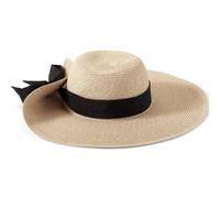 Lands' End Women's Wide Brimmed Straw Sun Hat in Natural | Size: S/M lands end Natural S/M