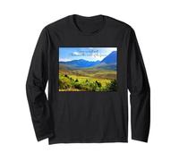 Landscape Approaching The Fairy Pools in Scotland Long Sleeve T-Shirt