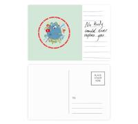 Landscape Architecture Earth Postcard Card Important Person Anniversary