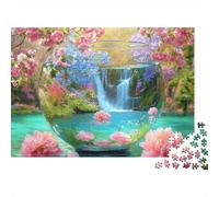 Landscape Bottled Beauty Jigsaw Puzzle Extremely Difficult And Fun Puzzle Game Designed for Adults Suitable As A Gift Suitable for Decoration 500pcs (52x38cm)