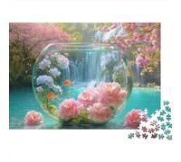 Landscape Bottled Beauty Jigsaw Puzzles Extremely Challenging Perfect for Passing The Time Strengthen Bonds Suitable for All Ages 500pcs (52x38cm)