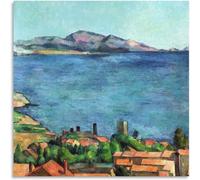 Landscape by Paul Cezanne Poster and Prints Paul Cezanne Canvas Wall Art Paul Cezanne Painting for Home Art Picture Decor 40x40cmx1 No Frame