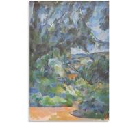 Landscape by Paul Cezanne Poster and Prints Paul Cezanne Canvas Wall Art Paul Cezanne Painting for Home Art Picture Decor 50x75cmx1 No Frame