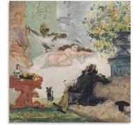 Landscape by Paul Cezanne Poster and Prints Paul Cezanne Canvas Wall Art Paul Cezanne Painting for Home Art Picture Decor 40x40cmx1 No Frame